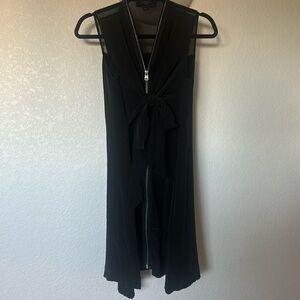 All Saints silk mini dress